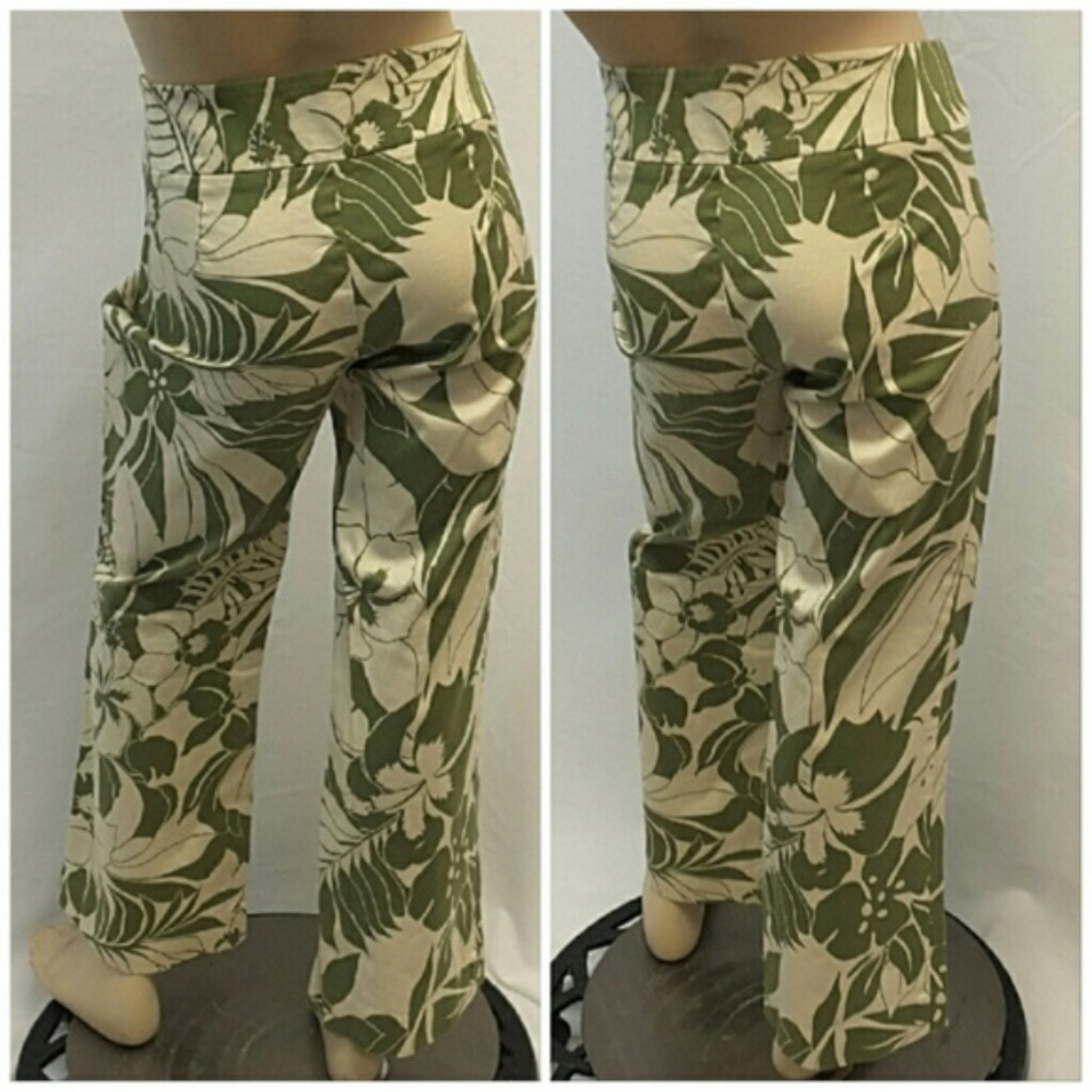 ZARA, Floral Capris, size 4 - Picture 4 of 8